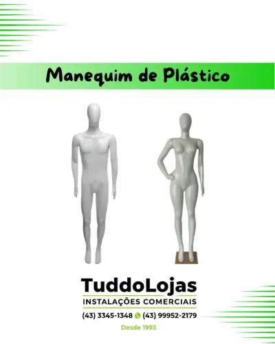 Manequim de Plástico