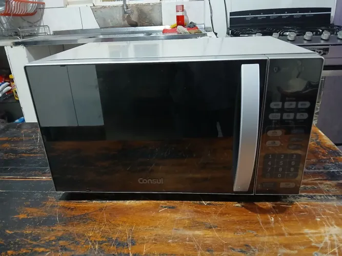 Microondas Consul 20 litros inox espelhado 