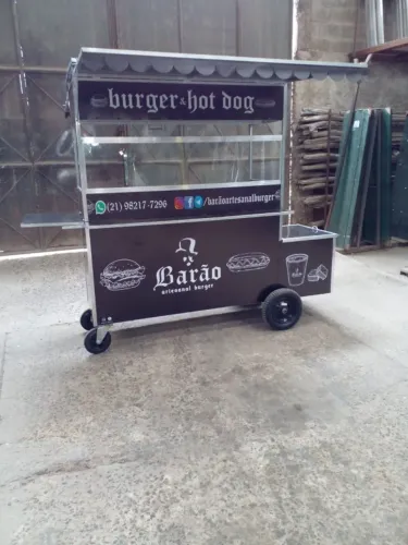 Barraca para açaí