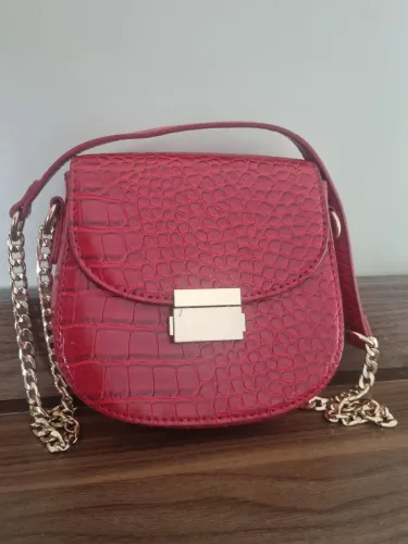 Bolsa (ombro) pequena cor vermelho