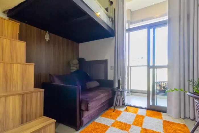 Apartamento à Venda - Chácara Santo Antonio, 1 Quarto, 25 m2