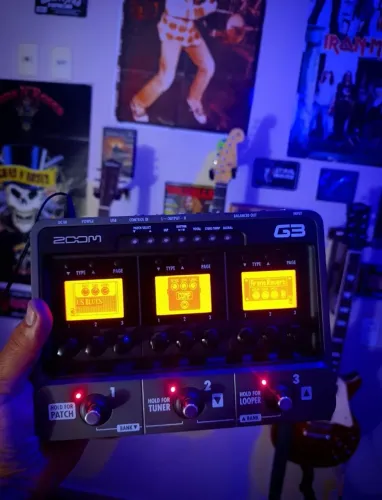 Pedaleira Zoom G3