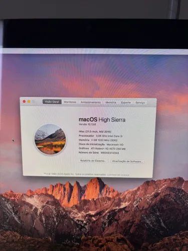 IMAC 21,5 Mid 2010 - Ótimo Estado!