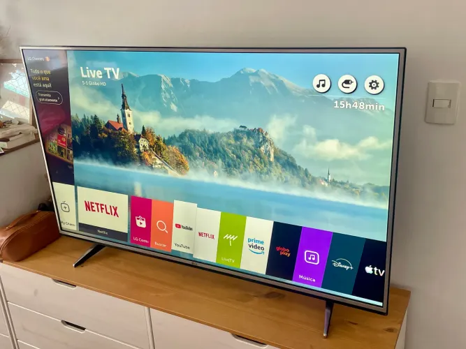 TV Smart 4K LG 55 Polegadas 