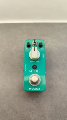 Mooer Green Mile pedal de guitarra overdrive TS8 e TS9