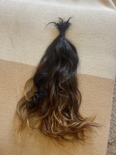 Cabelo 100% humano 500gr