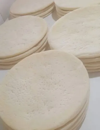 Massa de pizza pré assada