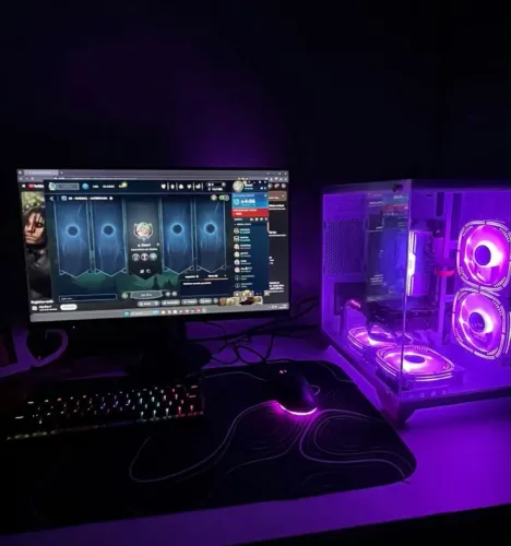 Pc gamer + Placa de Vídeo e componentes