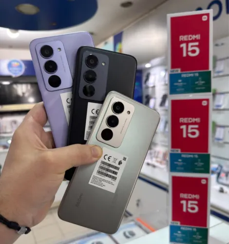 Chegou: Redmi 15 global com 128Gigas e 6 ram de memória interna. Parcelamos em até 12x!