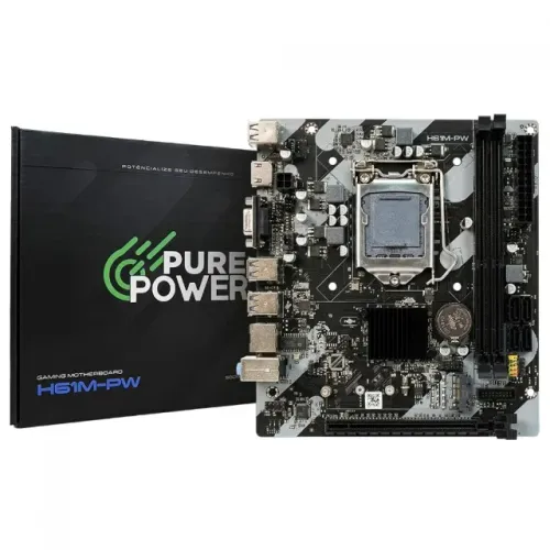 placa mae intel  h61 lga 1155 nova i3 i5 i7 2° e 3° geraçao