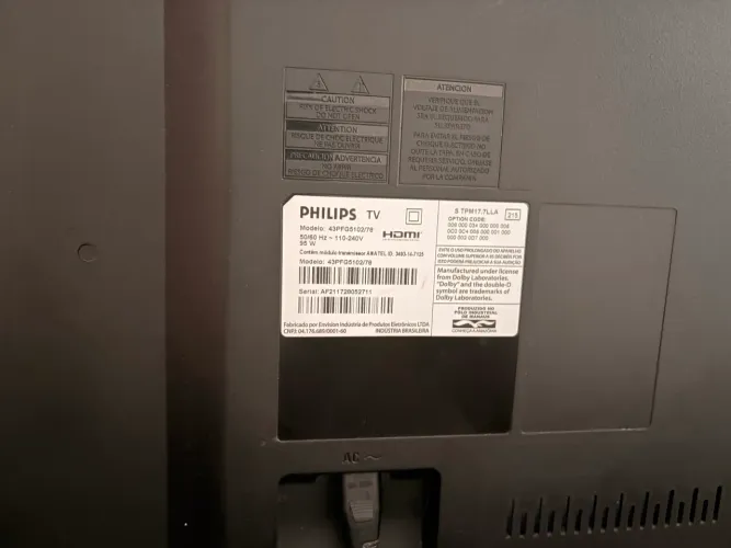 TV Philips 43 - 