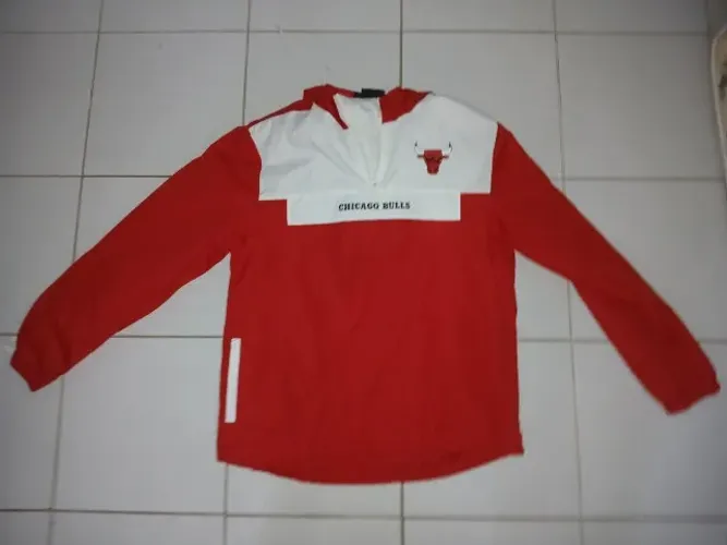 Jaqueta Corta Vento New Era Nba Chicago Bulls Core Tam Gg