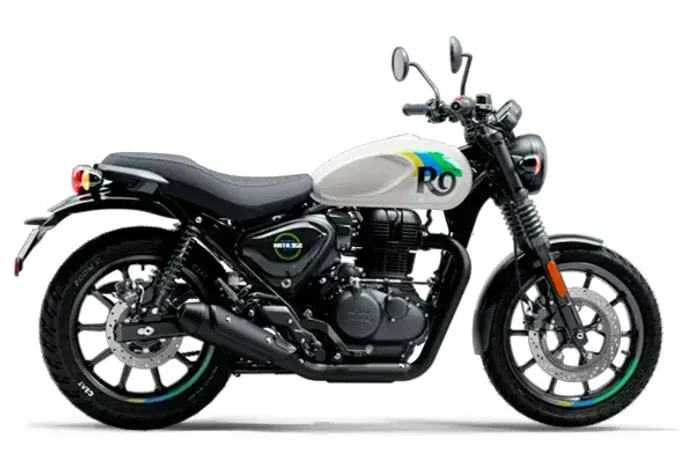 ROYAL ENFIELD HUNTER 350 BRAZIL WHITE 0KM