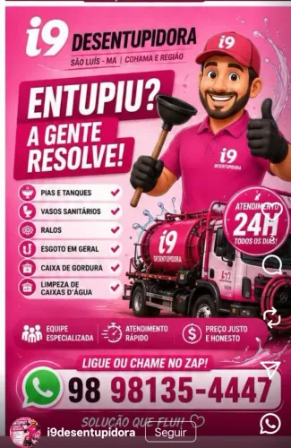 Desentupidora em São Luís