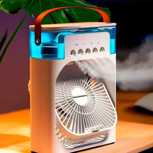 Umidificador de ar e ventilador - até 600ML - oferta com entrega grátis