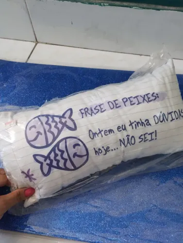 Almofada baguete signo de Peixes