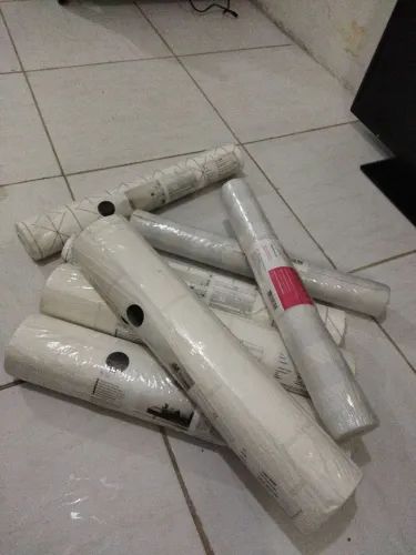 Papel de Parede rolo FAÇO entrega