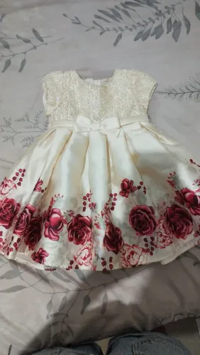 Vestido social 6 a 9 meses