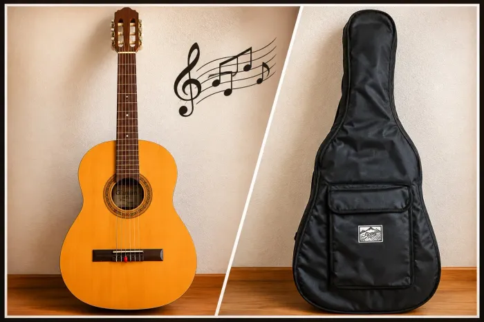 Violão Giannini com capa inclusa