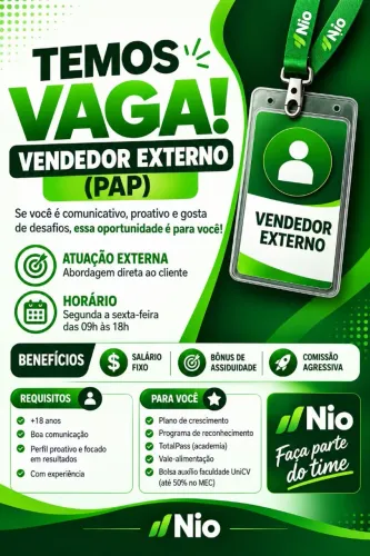 Vendedor Externo Telecom