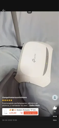 Roteador Wi-Fi Tp-link Tl-