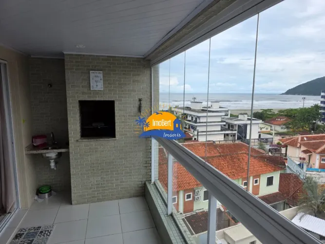 Apartamento para locação em Bertioga-SP, bairro Maitinga: na quadra da praia, com 2 quarto
