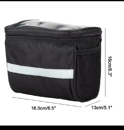 Bolsa Frontal Para Guidão Bicicleta