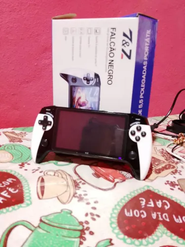 Vídeo game portátil falcão negro X9 vem com mais de 10.000 jogos