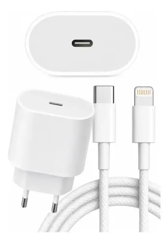 Carregador 20W USB-C Para Lightning Cable