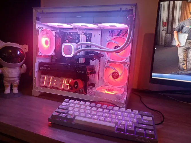 PC GAMER COMPLETO - Ryzen 5 5500 - Rx 6650 8gb XT - 16gb Ram - Nvme 480gb