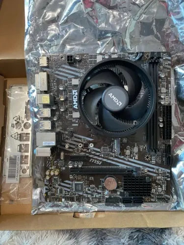 Kit Upgrade Ryzen 5500 + Placa mãe a520m Msi Pro