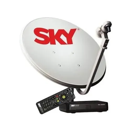 Kit antena e receptor SKY pré-pago