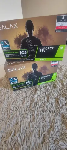 Vendo 2 placa de video 1660 ti 6gb geforce gtx. 1 Fonte XPG Core Reactor 850w gold 