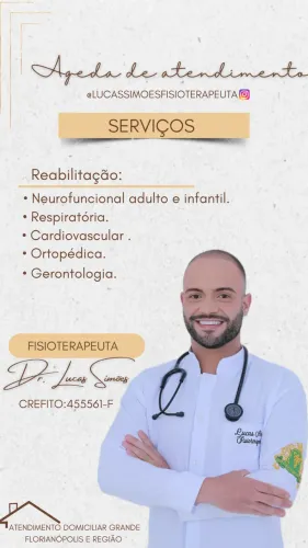 FISIOTERAPEUTA DOMICILIAR- Dr. Lucas Simões