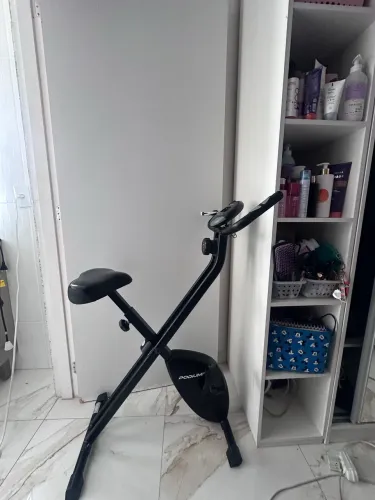Bike ergométrica dobrável