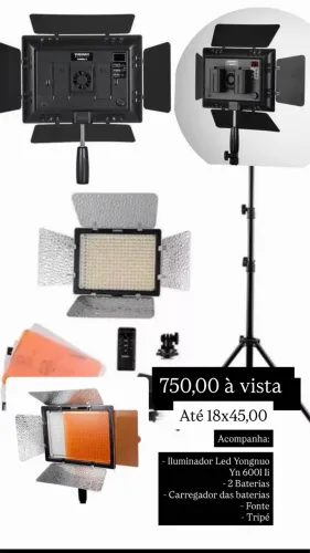 Iluminador Led Yongnuo Yn 6001 li