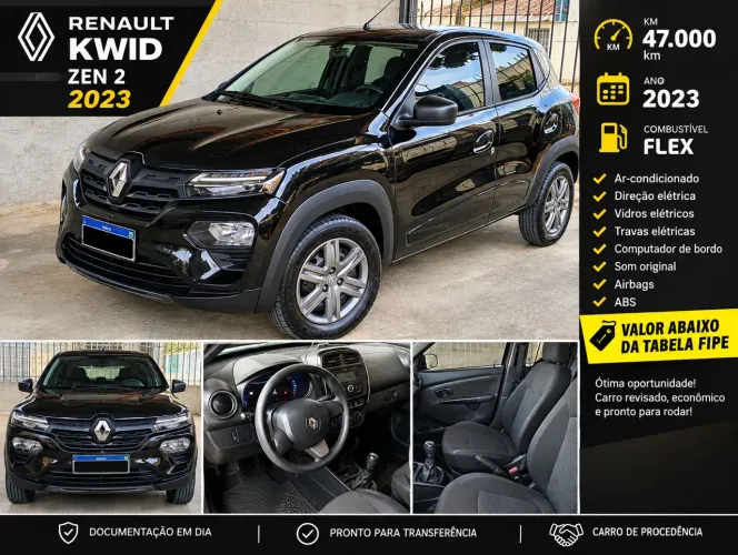 Renault Kwid Zen 1.0 Flex 12V 5P Mec. 2023