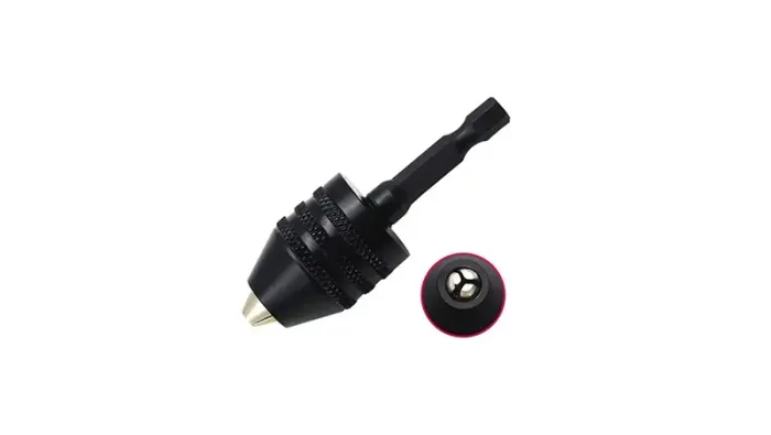 Mandril de Aperto Rápido Adaptador Furadeira, Parafusadeira, Mini Haste Extensão Hexagonal