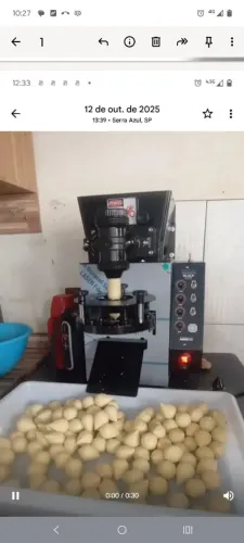 Máquina de salgados