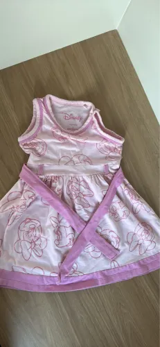Vestido 2 anos cea rosa minie 