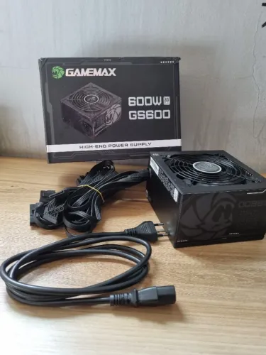 Fonte Gamemax GS600 600W