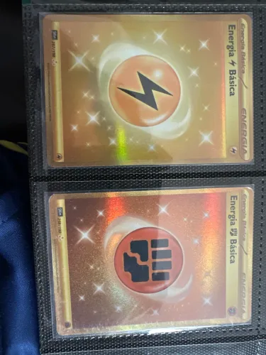 Cartas Pokémon gold dourada