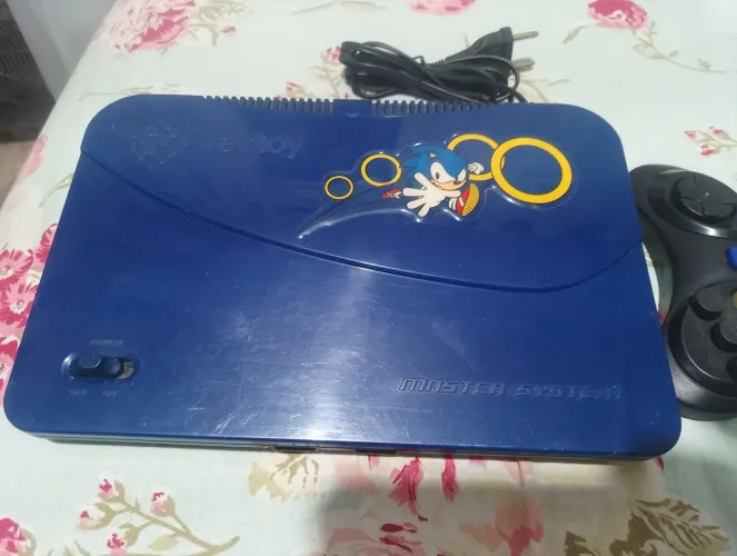 Master system c/ 120 jogos na memória