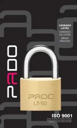 Cadeado Pado Latão LT-50 mm