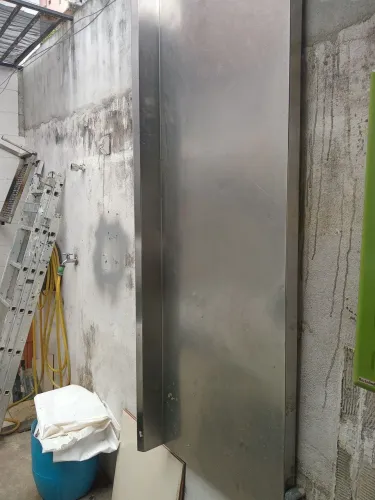 Tampão de inox com aba 2.00x 0.70