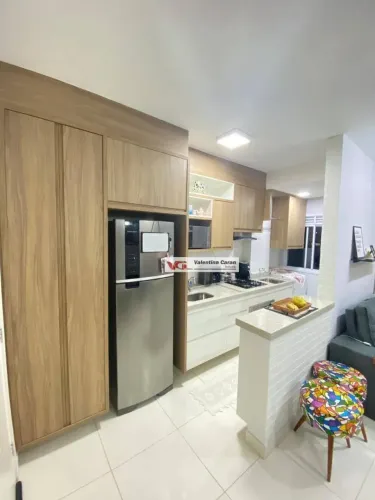 Apartamento com 2 dormitórios para alugar, 52 m² por R$ 3.880,00/mês - Condomínio Villa He