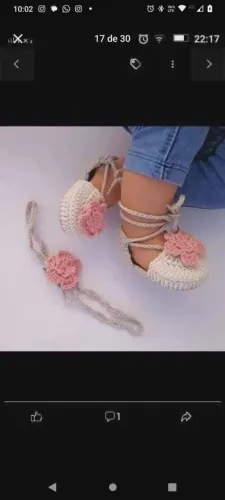 Lindos mimos sandália ou sapatinho ?