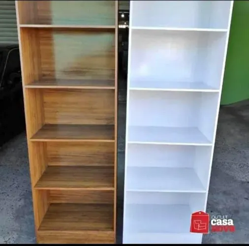 Biblioteca Estante C/4 Prateleiras espaçosas 1,77x53