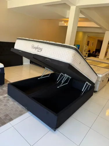 Colchão Queen ECOFLEX com base BAU - Entrego! 