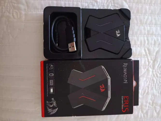 Adaptador mouse e teclado novo